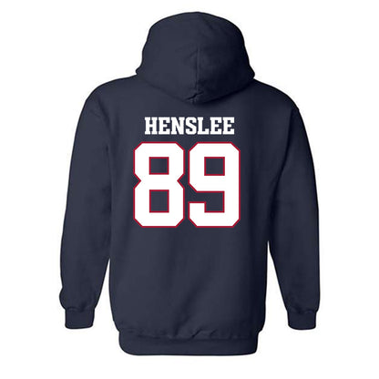 Arkansas - NCAA Football : Spencer Henslee - Classic Shersey Hooded Sweatshirt-1