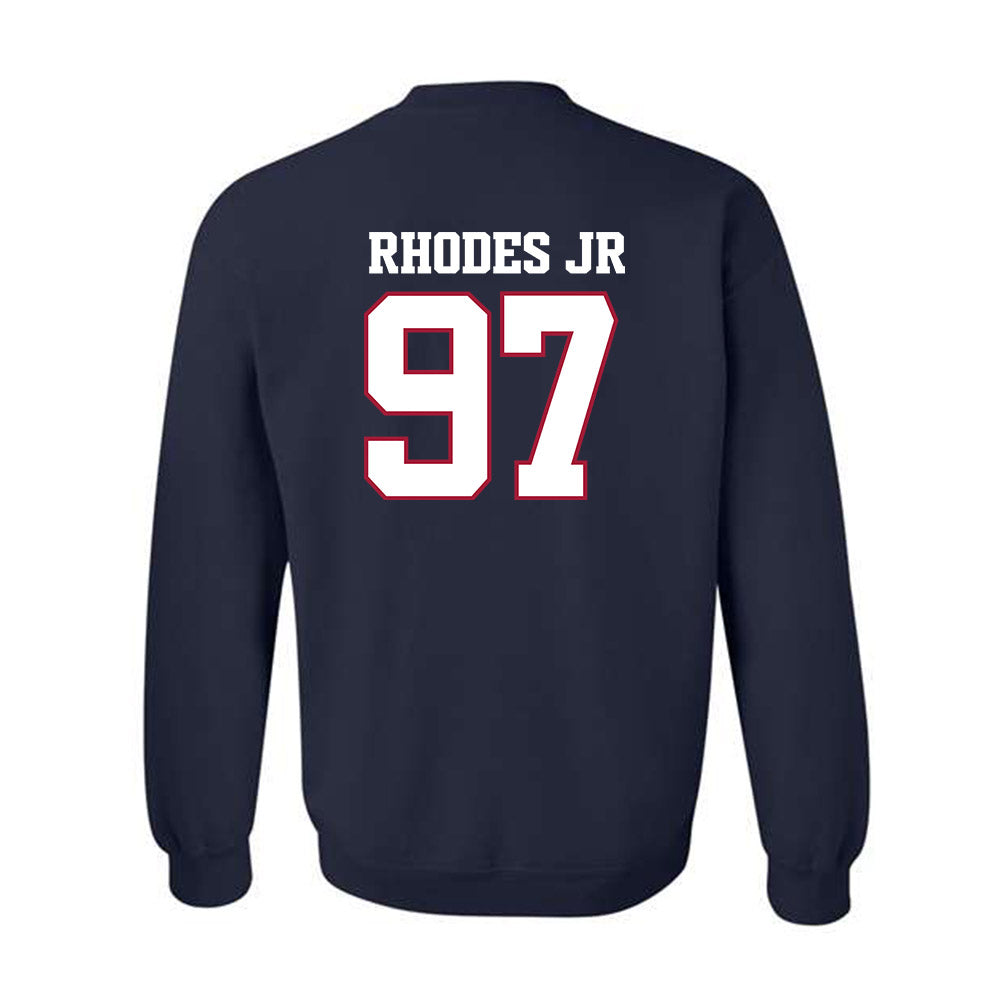 Arkansas - NCAA Football : Quincy Rhodes Jr - Classic Shersey Crewneck Sweatshirt-1