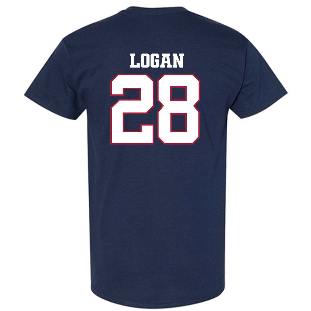 Arkansas - NCAA Football : Justin Logan - Classic Shersey T-Shirt-1