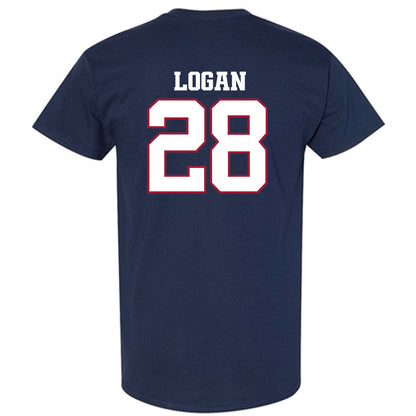 Arkansas - NCAA Football : Justin Logan - Classic Shersey T-Shirt-1