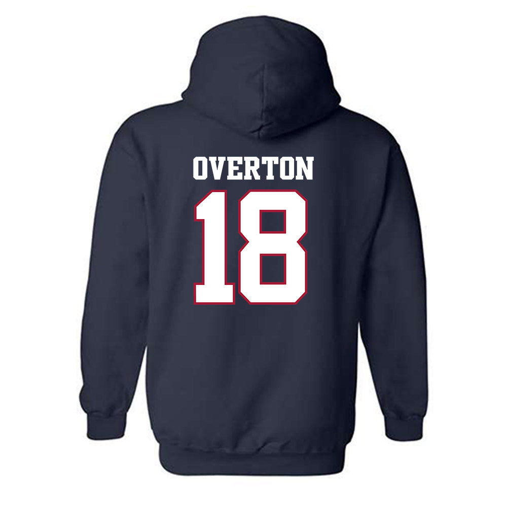 Arkansas - NCAA Football : Taijh Overton - Classic Shersey Hooded Sweatshirt-1