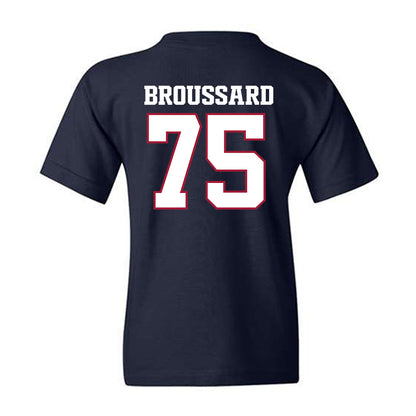 Arkansas - NCAA Football : Kavion Broussard - Classic Shersey Youth T-Shirt-1