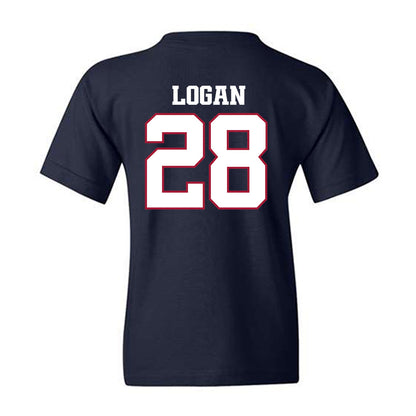 Arkansas - NCAA Football : Justin Logan - Classic Shersey Youth T-Shirt-1
