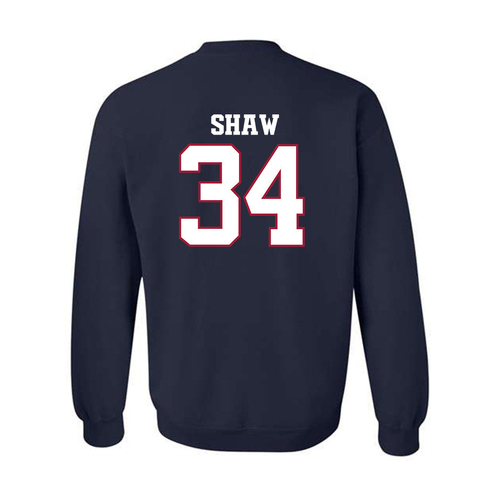 Arkansas - NCAA Football : Jabrae Shaw - Classic Shersey Crewneck Sweatshirt-1