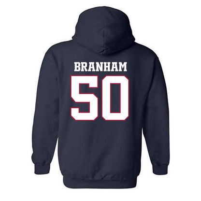 Arkansas - NCAA Football : Kobe Branham - Classic Shersey Hooded Sweatshirt-1