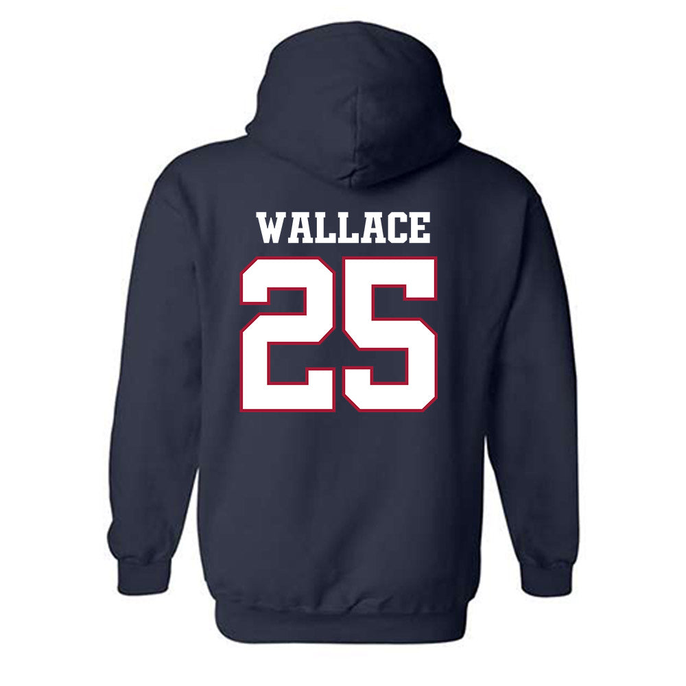 Arkansas - NCAA Football : Tavion Wallace - Classic Shersey Hooded Sweatshirt-1