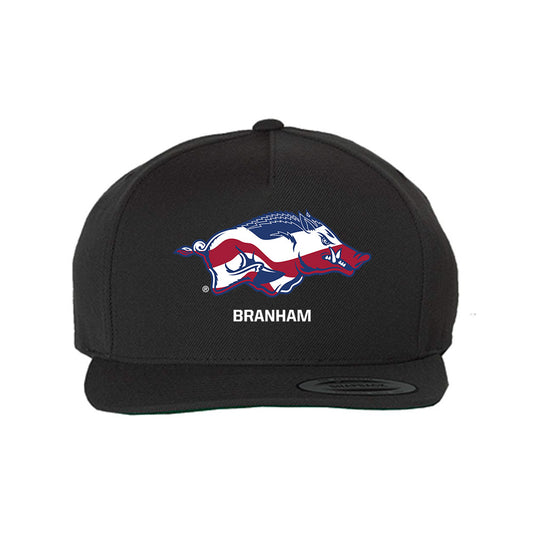 Arkansas - NCAA Football : Kobe Branham - Snapback Hat-0