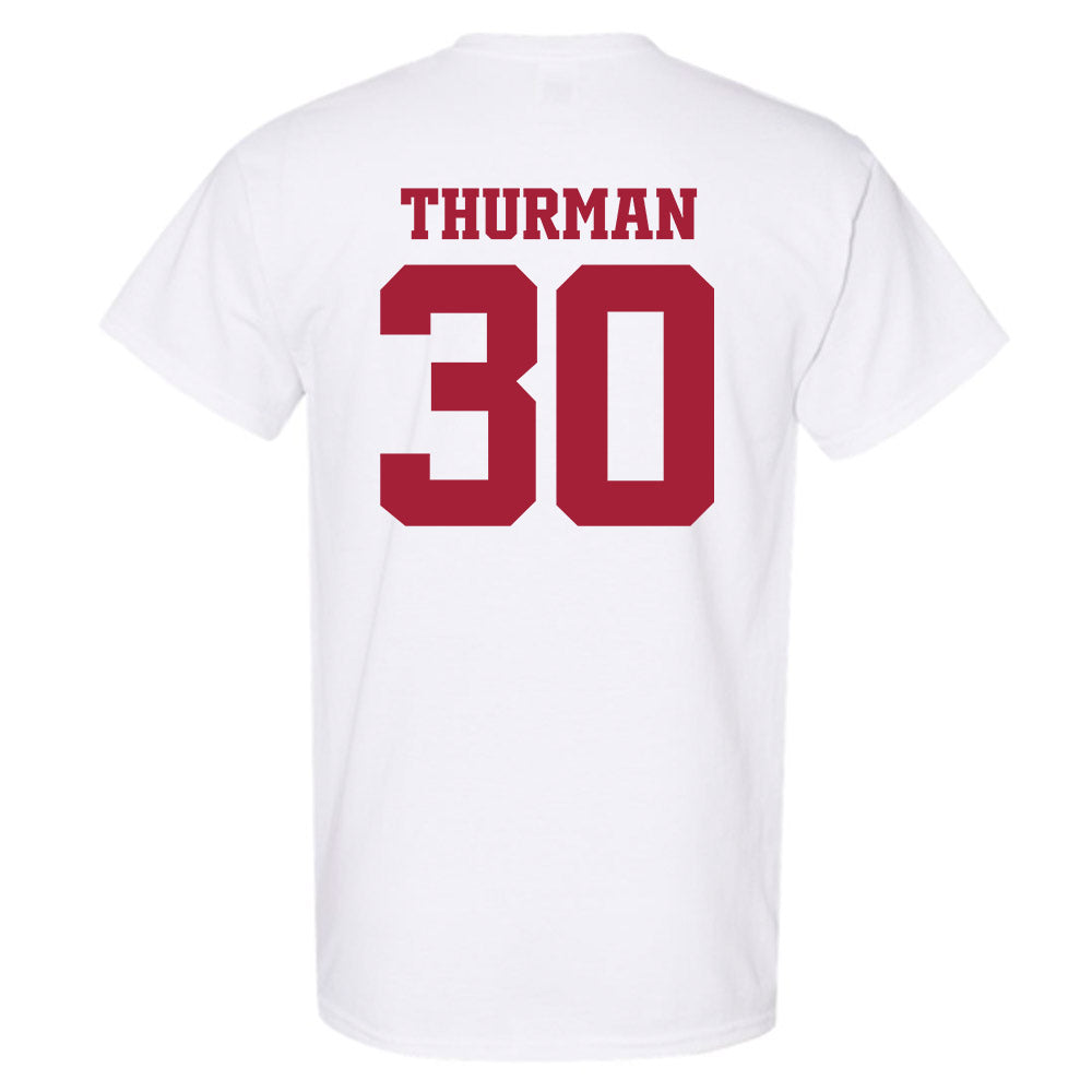 Arkansas - NCAA Women's Volleyball : Romani Thurman - 30th Anniversary T-Shirt-1