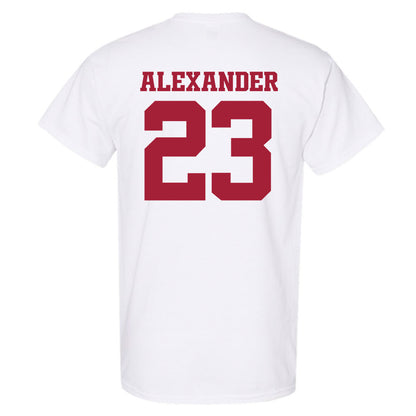 Arkansas - NCAA Women's Volleyball : Aleki Alexander - 30th Anniversary T-Shirt-1