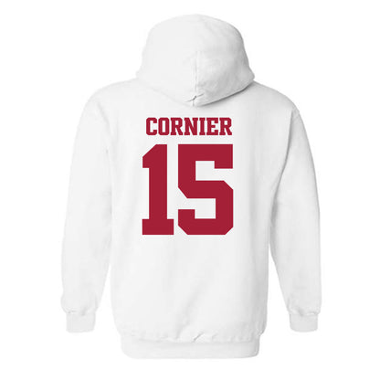 Arkansas - NCAA Women's Volleyball : Gaby Cornier - 30th Anniversary Hooded Sweatshirt-1