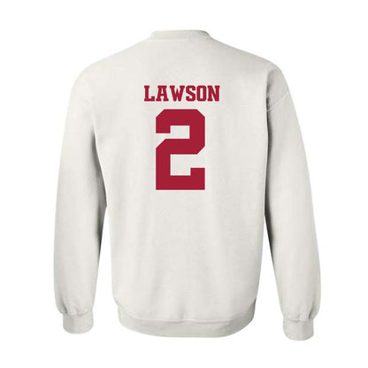Arkansas - NCAA Women's Volleyball : Jada Lawson - 30th Anniversary Crewneck Sweatshirt-1