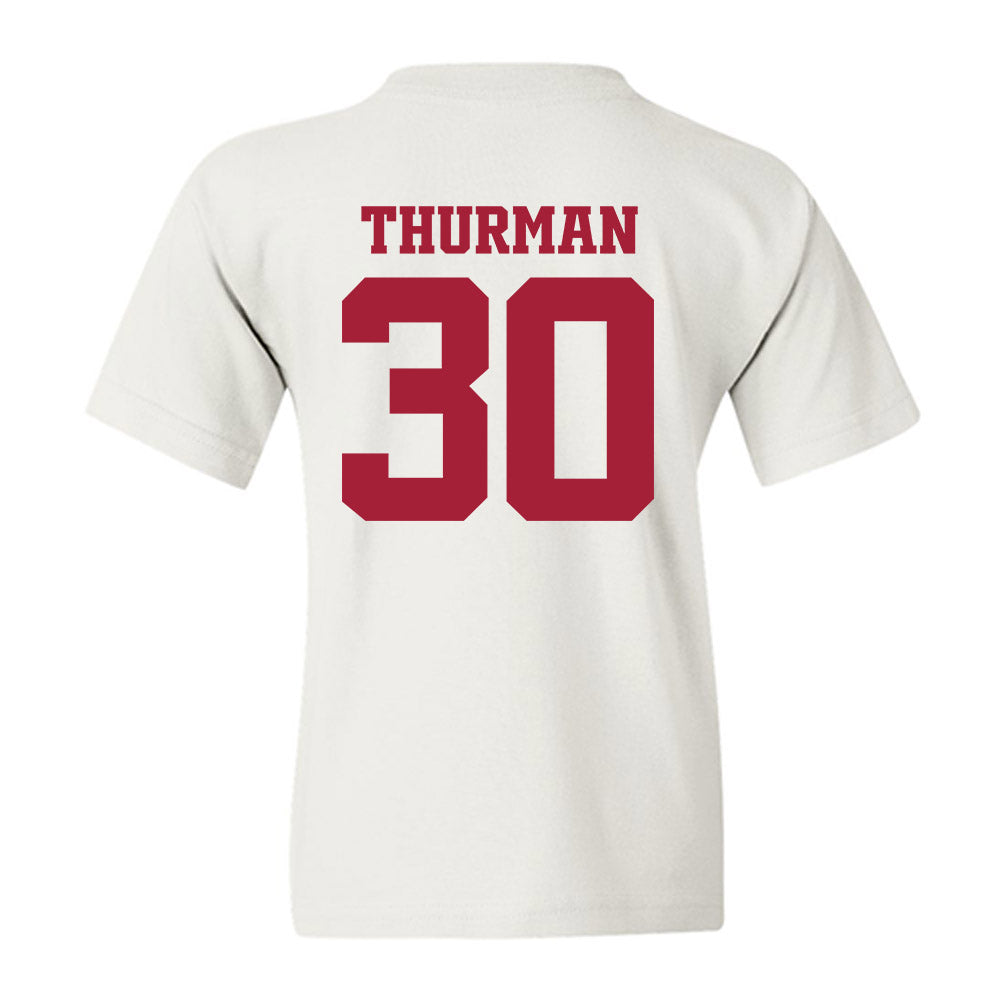 Arkansas - NCAA Women's Volleyball : Romani Thurman - 30th Anniversary Youth T-Shirt-1