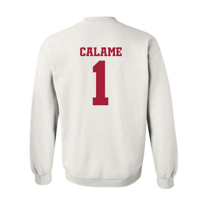 Arkansas - NCAA Women's Volleyball : Avery Calame - 30th Anniversary Crewneck Sweatshirt-1