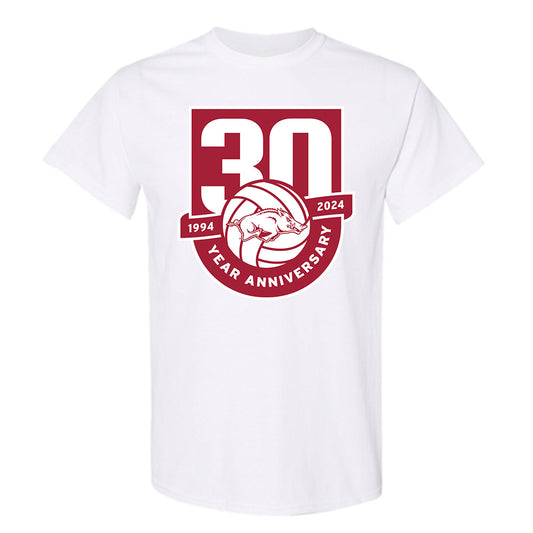 Arkansas - NCAA Women's Volleyball : Kiki Remensperger - 30th Anniversary T-Shirt-0