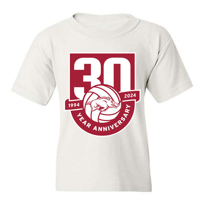 Arkansas - NCAA Women's Volleyball : Aleki Alexander - 30th Anniversary Youth T-Shirt-0