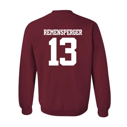 Arkansas - NCAA Women's Volleyball : Kiki Remensperger - 30th Anniversary v2 Crewneck Sweatshirt-1