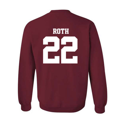 Arkansas - NCAA Women's Volleyball : Ava Roth - 30th Anniversary v2 Crewneck Sweatshirt-1