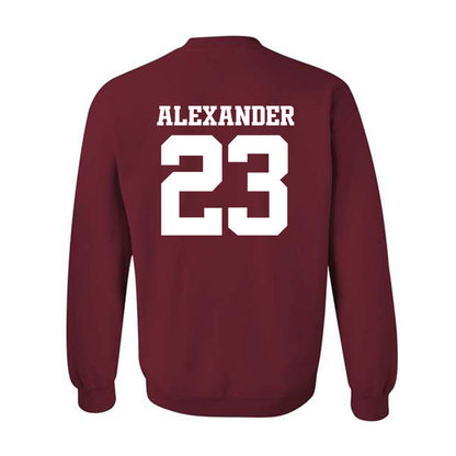 Arkansas - NCAA Women's Volleyball : Aleki Alexander - 30th Anniversary v2 Crewneck Sweatshirt-1