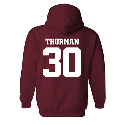 Arkansas - NCAA Women's Volleyball : Romani Thurman - 30th Anniversary v2 Hooded Sweatshirt-1