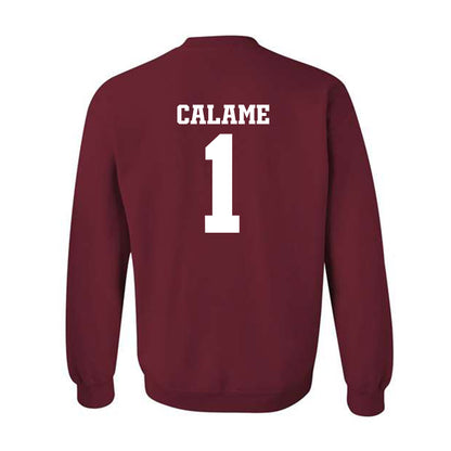 Arkansas - NCAA Women's Volleyball : Avery Calame - 30th Anniversary v2 Crewneck Sweatshirt-1