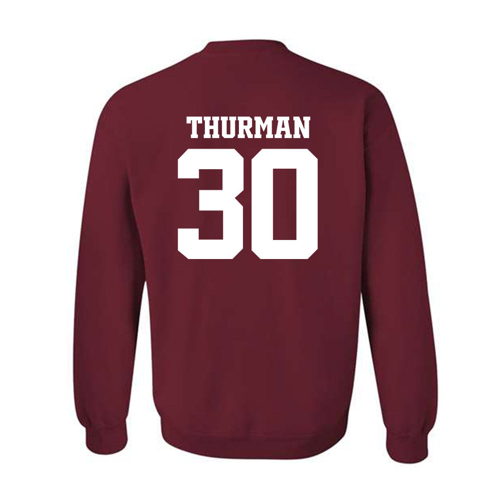 Arkansas - NCAA Women's Volleyball : Romani Thurman - 30th Anniversary v2 Crewneck Sweatshirt-1