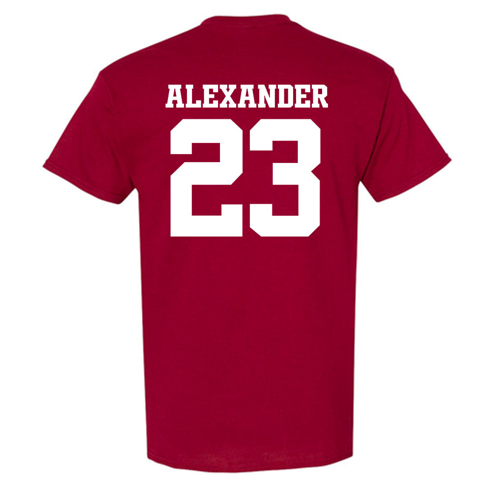 Arkansas - NCAA Women's Volleyball : Aleki Alexander - 30th Anniversary v2 T-Shirt-1