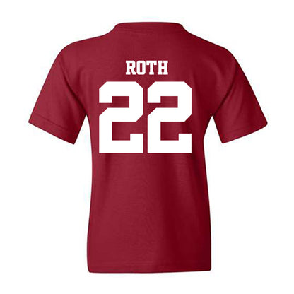 Arkansas - NCAA Women's Volleyball : Ava Roth - 30th Anniversary v2 Youth T-Shirt-1