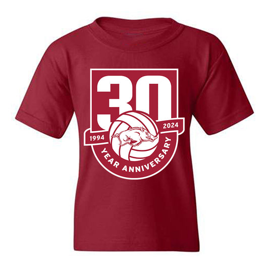 Arkansas - NCAA Women's Volleyball : Lakin Laurendine - 30th Anniversary v2 Youth T-Shirt-0