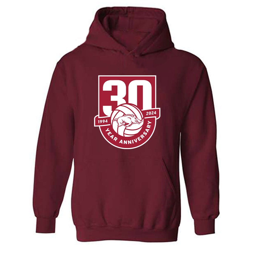 Arkansas - NCAA Women's Volleyball : Jada Lawson - 30th Anniversary v2 Hooded Sweatshirt-0