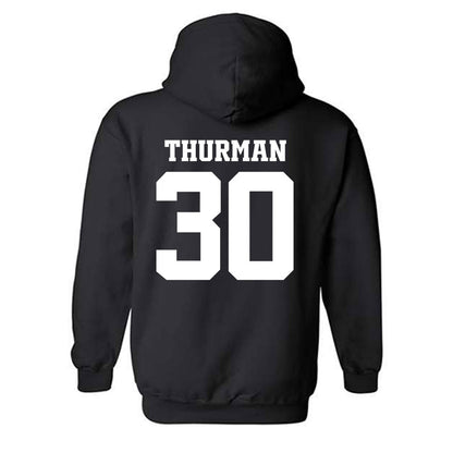 Arkansas - NCAA Women's Volleyball : Romani Thurman - 30th Anniversary v3 Hooded Sweatshirt-1