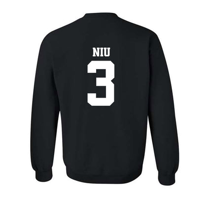 Arkansas - NCAA Women's Volleyball : Livia Niu - 30th Anniversary v3 Crewneck Sweatshirt-1