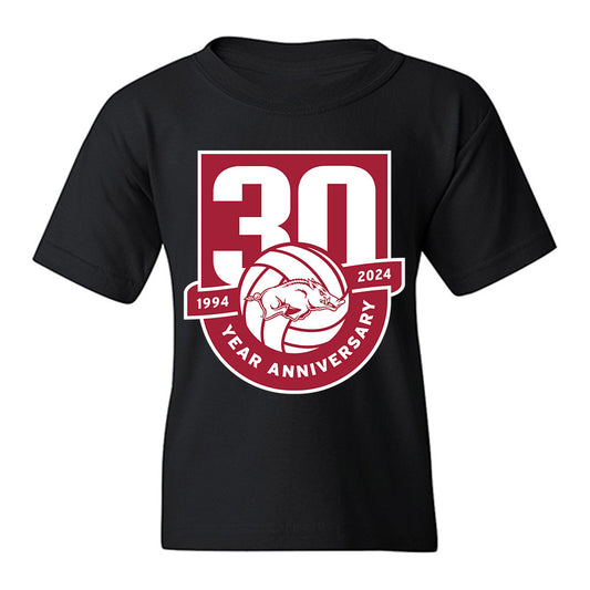 Arkansas - NCAA Women's Volleyball : Sydney Maue - 30th Anniversary v3 Youth T-Shirt-0