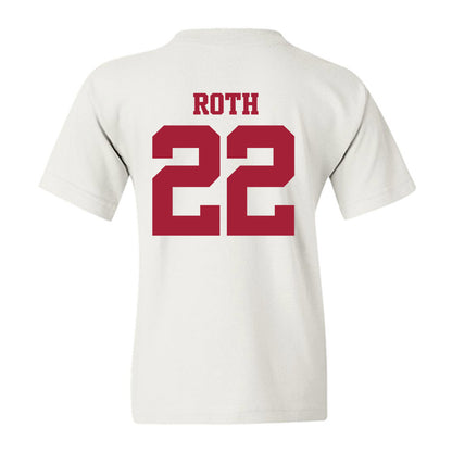 Arkansas - NCAA Women's Volleyball : Ava Roth - 30th Anniversary v3 Youth T-Shirt-1