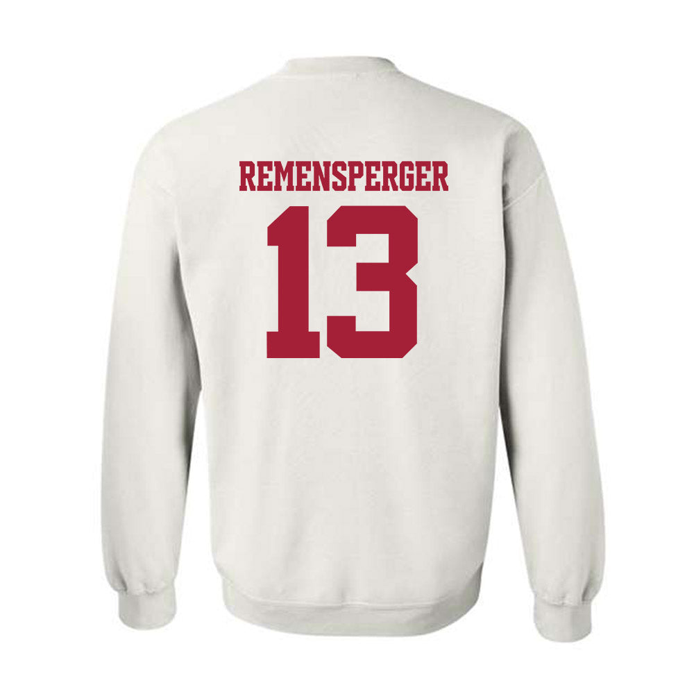 Arkansas - NCAA Women's Volleyball : Kiki Remensperger - 30th Anniversary v4 Crewneck Sweatshirt-1