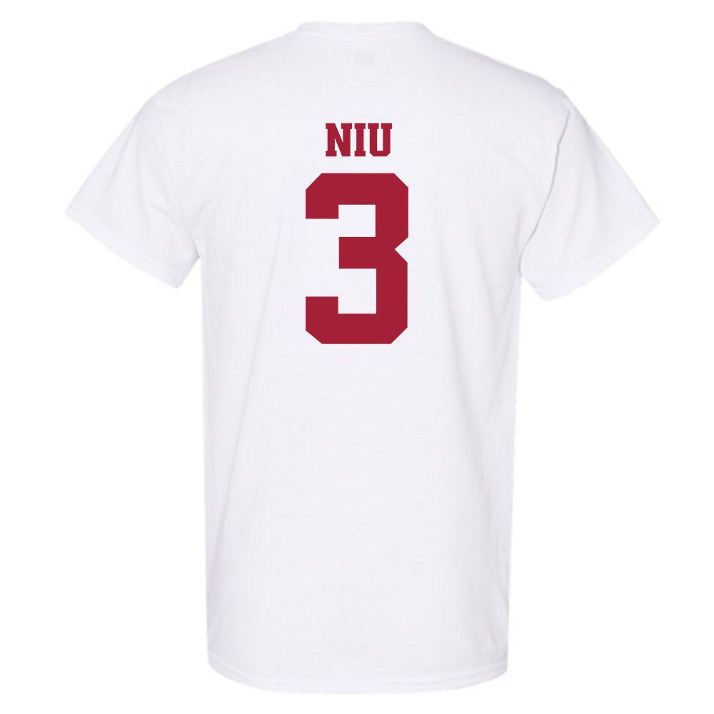 Arkansas - NCAA Women's Volleyball : Livia Niu - 30th Anniversary v4 T-Shirt-1