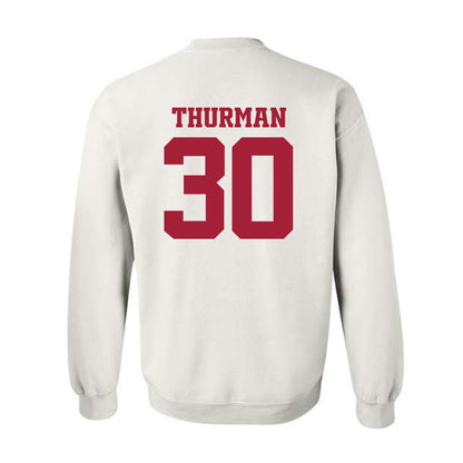 Arkansas - NCAA Women's Volleyball : Romani Thurman - 30th Anniversary v3 Crewneck Sweatshirt-1