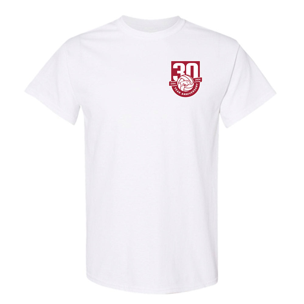 Arkansas - NCAA Women's Volleyball : Avery Calame - 30th Anniversary v3 T-Shirt-0