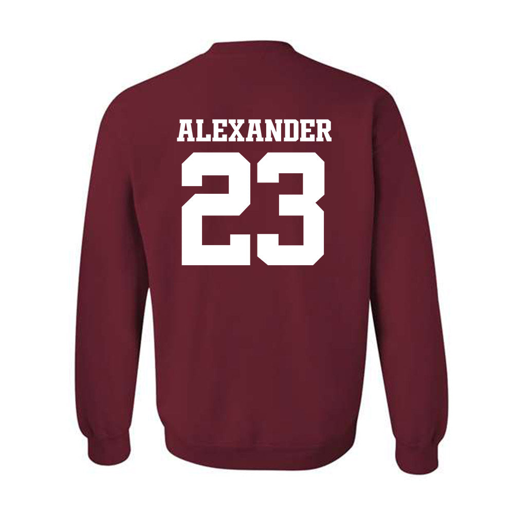 Arkansas - NCAA Women's Volleyball : Aleki Alexander - 30th Anniversary v4 Crewneck Sweatshirt-1