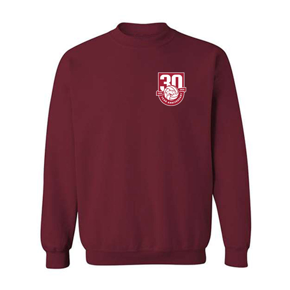 Arkansas - NCAA Women's Volleyball : Lily Dudley - 30th Anniversary v4 Crewneck Sweatshirt-0