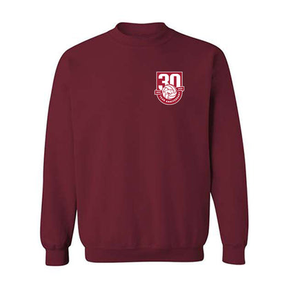 Arkansas - NCAA Women's Volleyball : Kiki Remensperger - 30th Anniversary v5 Crewneck Sweatshirt-0