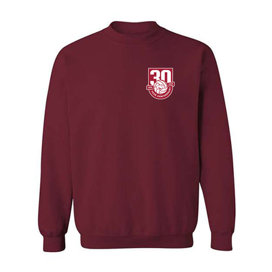 Arkansas - NCAA Women's Volleyball : Kiki Remensperger - 30th Anniversary v5 Crewneck Sweatshirt-0