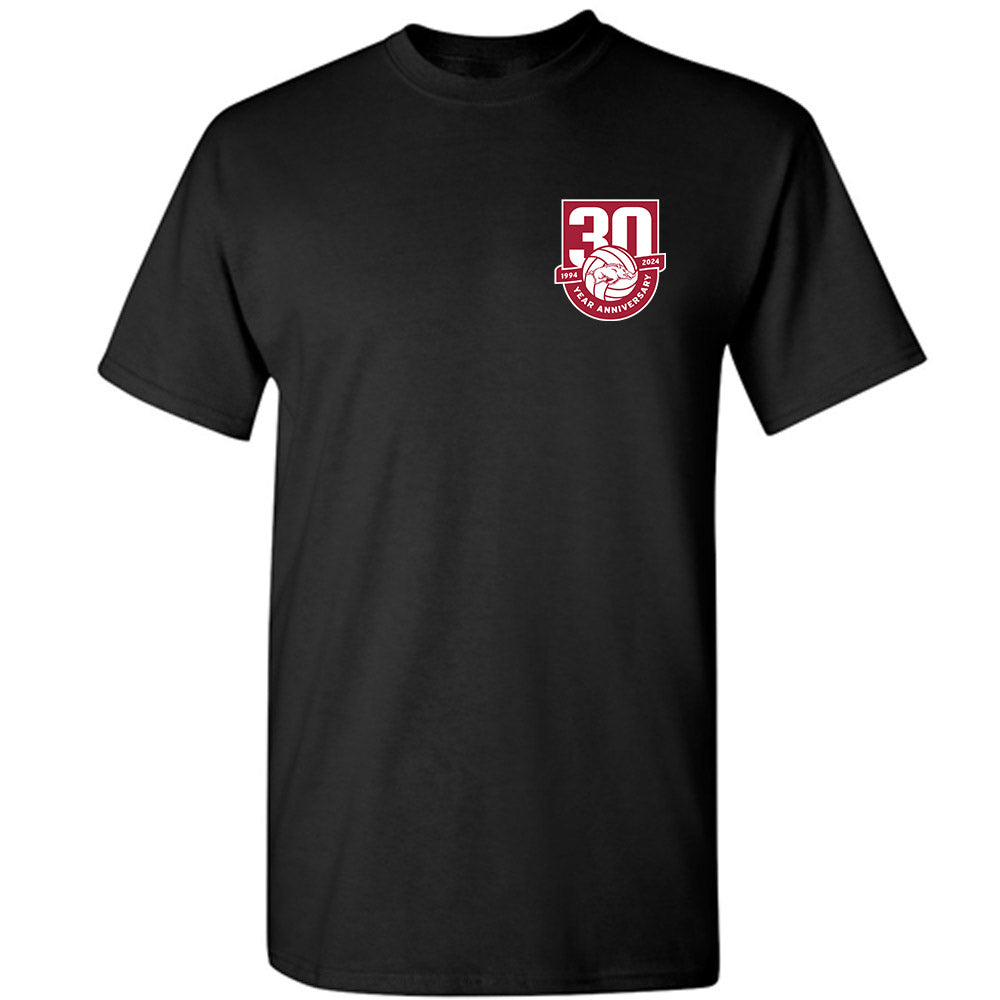 Arkansas - NCAA Women's Volleyball : Gaby Cornier - 30th Anniversary v6 T-Shirt-0