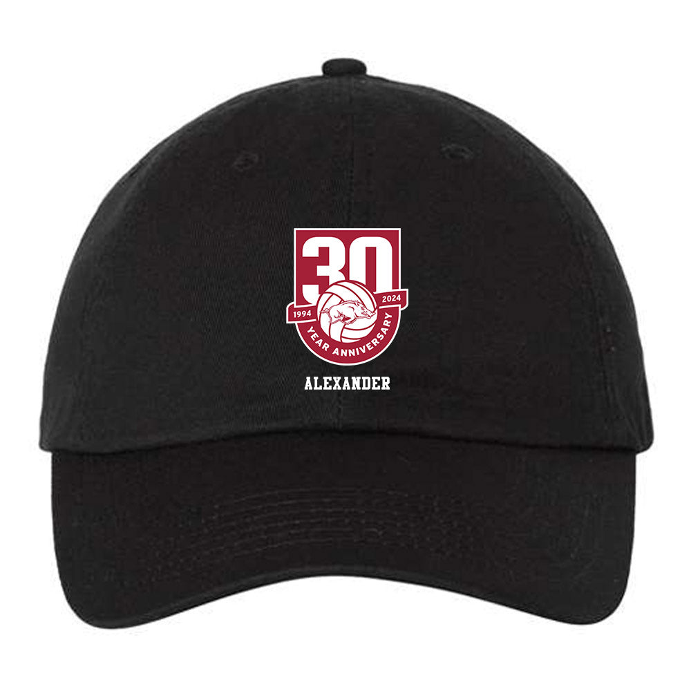 Arkansas - NCAA Women's Volleyball : Aleki Alexander - Dad Hat-0