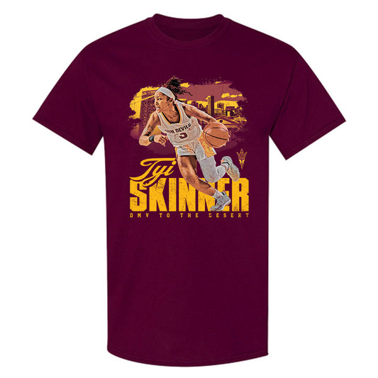 Arizona State - NCAA Women's Basketball : Tyi Skinner - T-Shirt-0