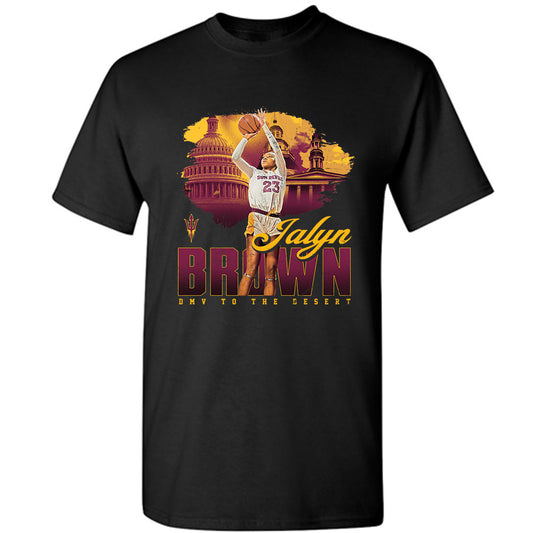 Arizona State - NCAA Women's Basketball : Jalyn Brown - T-Shirt-0