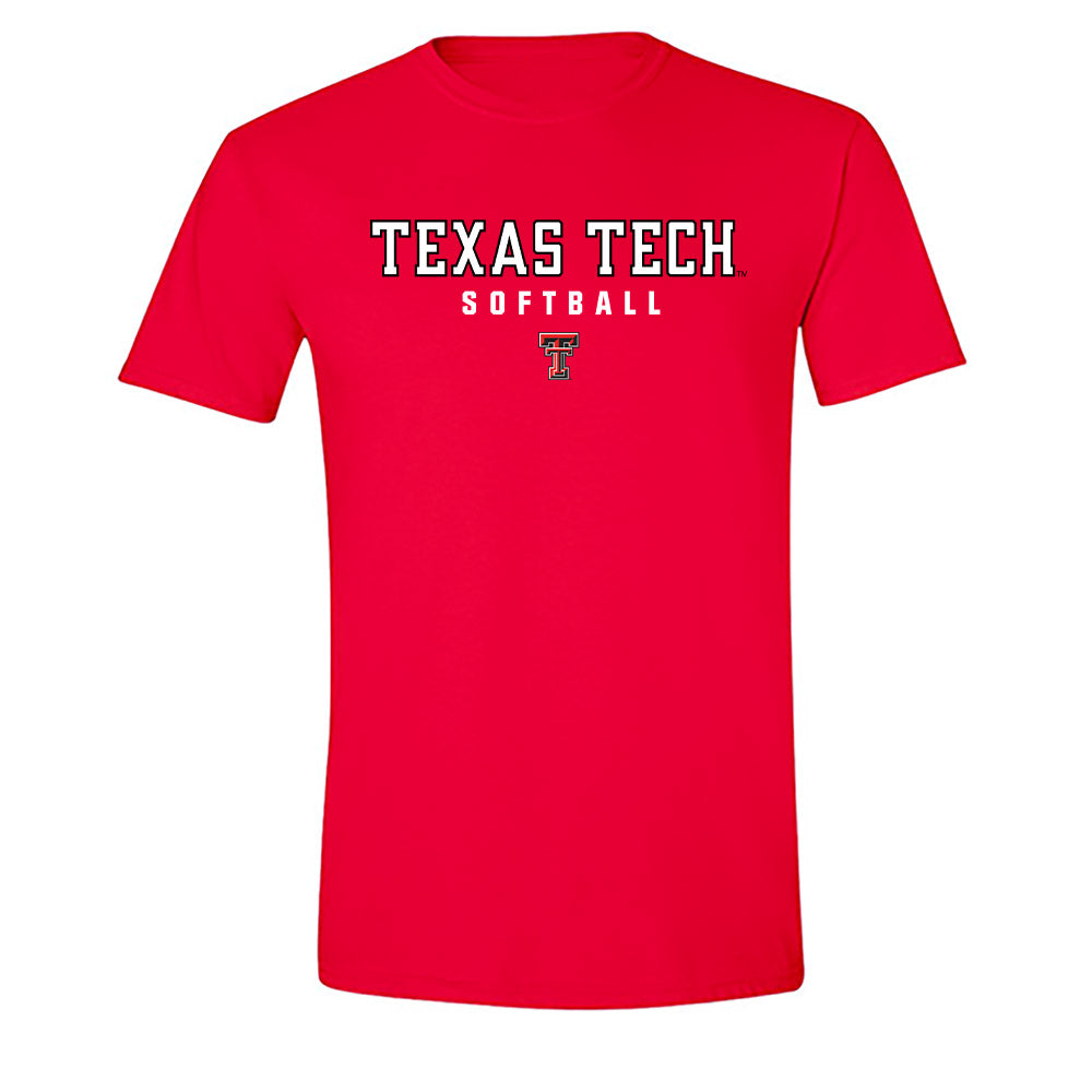Texas Tech - NCAA Softball : Logan Halleman - Soft Style T-Shirt-0