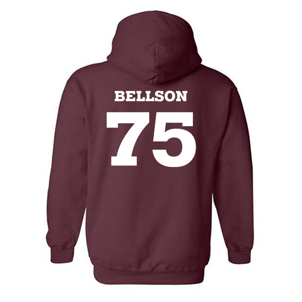 HSC - NCAA Football : Owen Bellson - Classic Shersey Hooded Sweatshirt-1