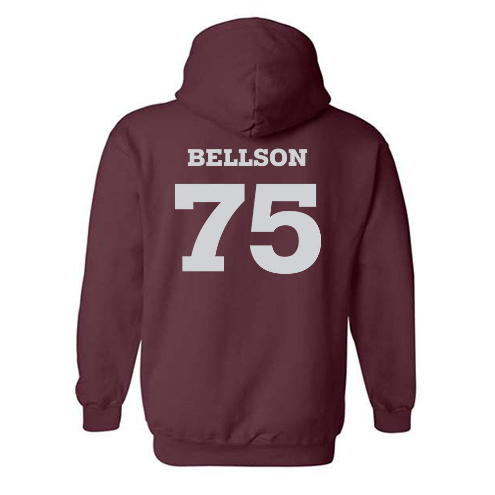 HSC - NCAA Football : Owen Bellson - Classic Shersey Hooded Sweatshirt-1