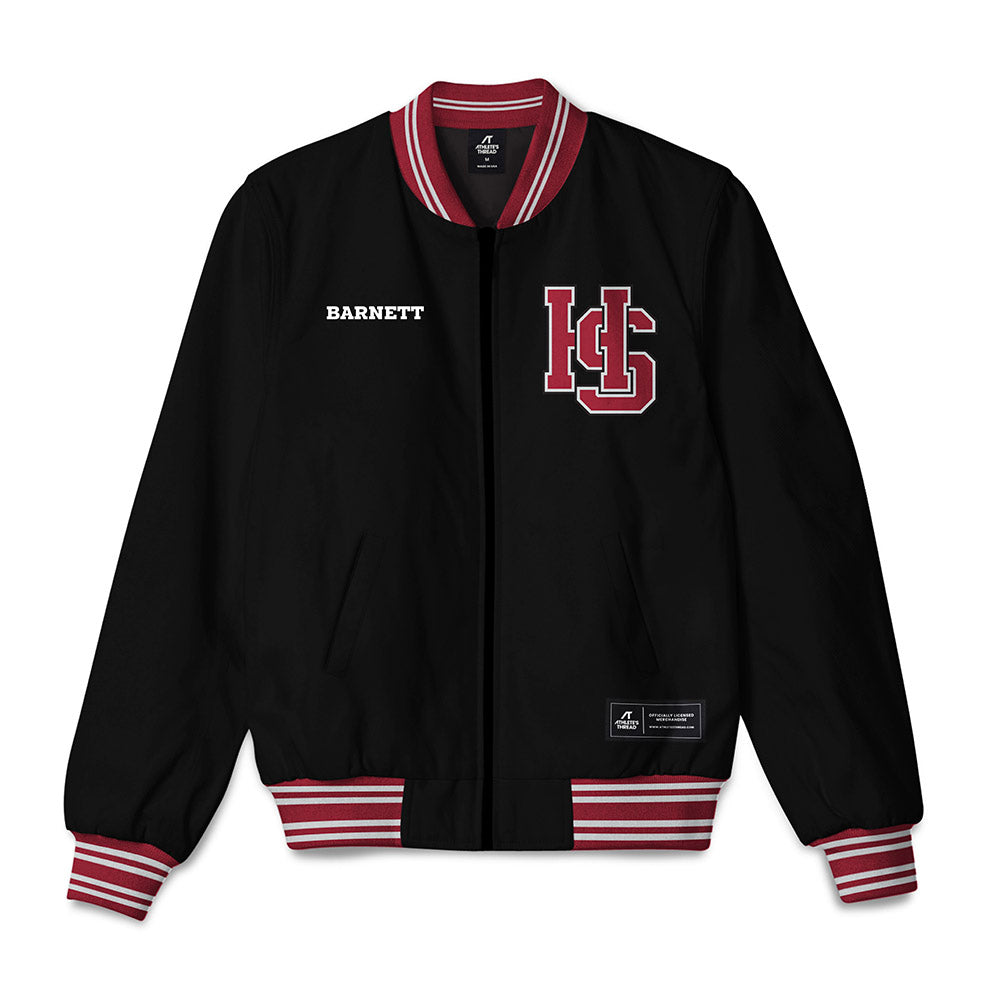 HSC - NCAA Men's Swimming & Diving : Ryan Barnett - Bomber Jacket-0