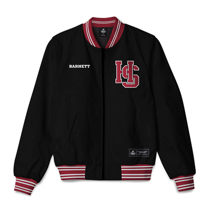 HSC - NCAA Men's Swimming & Diving : Ryan Barnett - Bomber Jacket-0